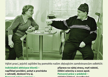 Hledají se dobrovolníci na pomoc