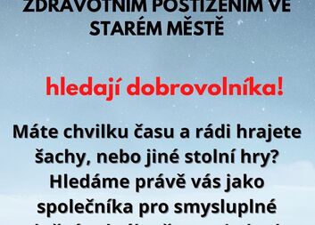 Hledá se dobrovolník do Starého Města