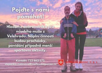 Hledají se dobrovolníci