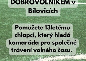 Hledá se dobrovolník