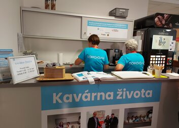 Kavárna pro život uvítá nové dobrovolníky!