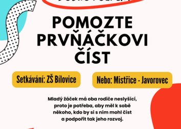 Pomozte prvňáčkovi číst